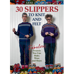 Arne & Carlos-30 Slippers to Knit & Felt