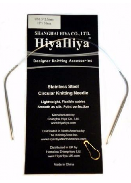 HiyaHiya Stainless Steel  Circular Needles NEW