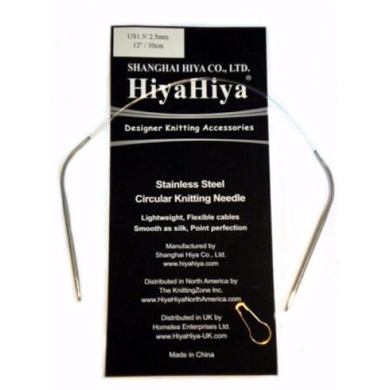 HiyaHiya Stainless Steel  Circular Needles 1.5-1.75