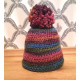 Crochet pompom hat no. 53-55