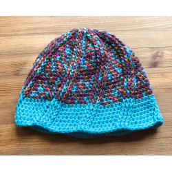 Crochet hat  Merino no. 54-56