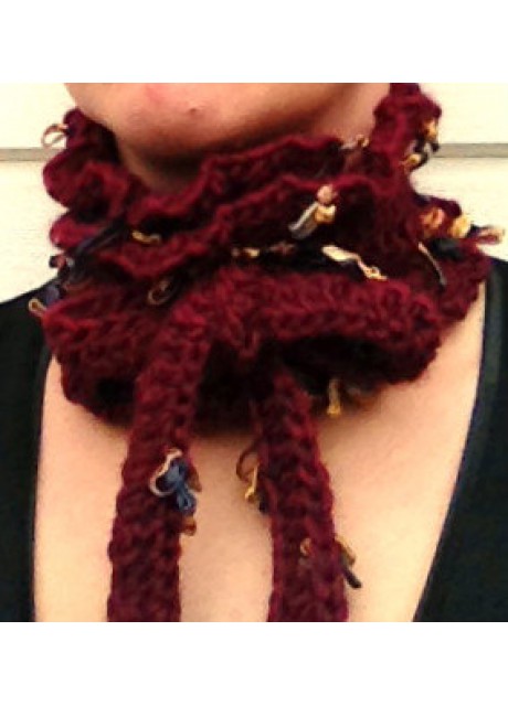 Crochet neckwarmer Marie