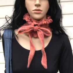 Crochet neckwarmer