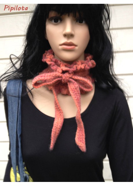 Crochet neckwarmer