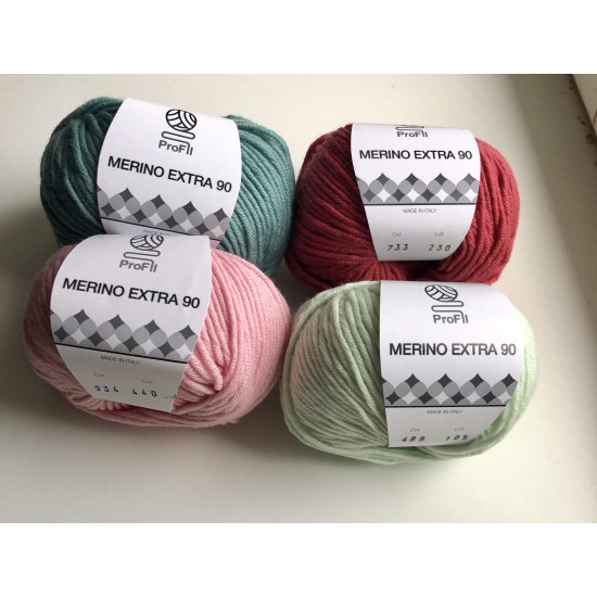 Merino Extra 90 (9 colors)