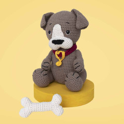 Amigurumi  Kit Dog & Bone NEW