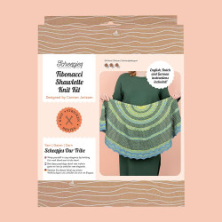 Fibonacci Shawlette Knit Kit NEW