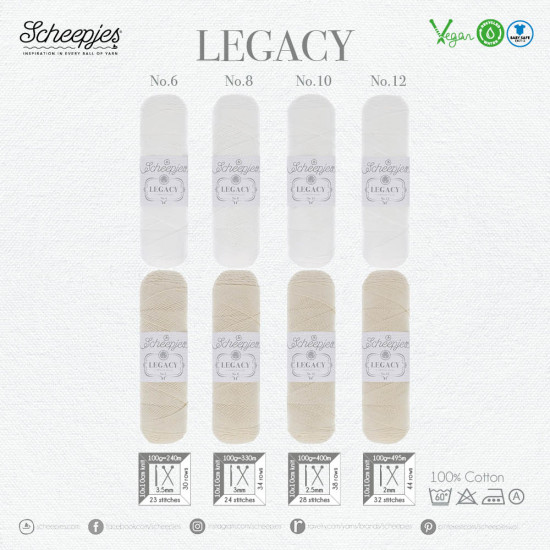 Legacy natural (6 colors) 