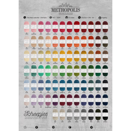 Metropolis  (69 colors)  NEW